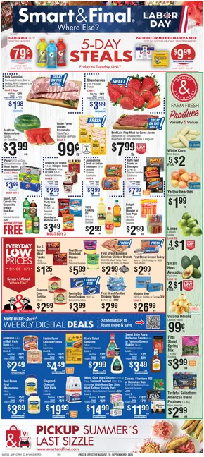 Smart & Final catalogue | Current deals and offers | 2025-08-29T00:00:00.000Z - 2025-09-02T00:00:00.000Z