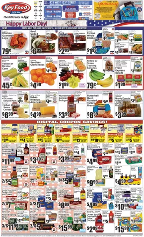 Key Food catalogue in Fresh Meadows NY | Current bargains and offers | 2025-08-29T00:00:00.000Z - 2025-09-04T00:00:00.000Z