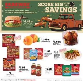 Fareway catalogue in Cedar Falls IA | Top deals and discounts | 2025-09-01T00:00:00.000Z - 2025-09-06T00:00:00.000Z