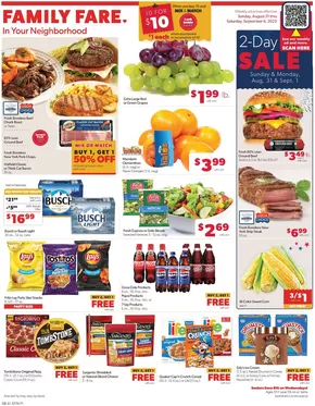 Family Fare catalogue in Standish MI | Great offer for bargain hunters | 2025-08-31T00:00:00.000Z - 2025-09-06T00:00:00.000Z