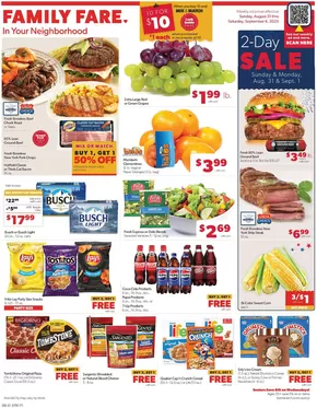 Family Fare catalogue in Standish MI | Top offers for all bargain hunters | 2025-08-31T00:00:00.000Z - 2025-09-06T00:00:00.000Z