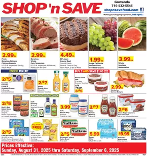 Shop 'n Save catalogue | Top deals and discounts | 2025-08-31T00:00:00.000Z - 2025-09-06T00:00:00.000Z
