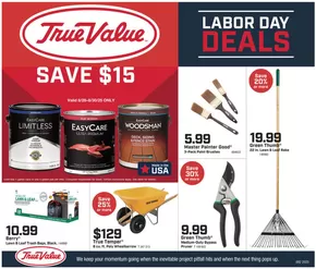 True Value catalogue in Cleveland OH | Exclusive bargains | 2025-08-29T00:00:00.000Z - 2025-09-15T00:00:00.000Z
