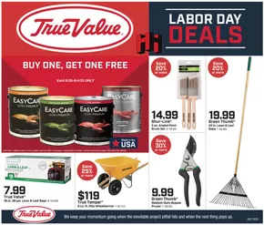 True Value catalogue in Cleveland OH | Top deals for all customers | 2025-08-29T00:00:00.000Z - 2025-09-15T00:00:00.000Z