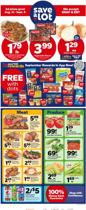 Save a Lot catalogue | Exclusive deals for our customers | 2025-08-31T00:00:00.000Z - 2025-09-06T00:00:00.000Z