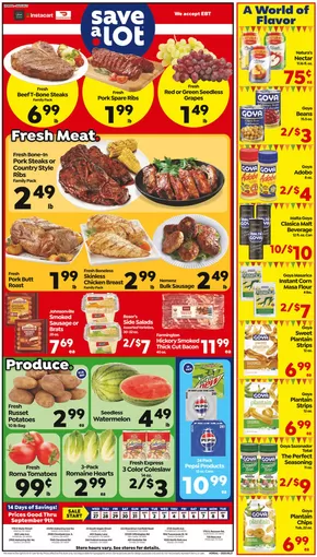 Save a Lot catalogue in Mobile AL | Top deals and discounts | 2025-08-24T00:00:00.000Z - 2025-09-01T00:00:00.000Z