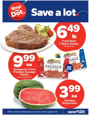 Save a Lot catalogue in Parsons TN | Attractive special offers for everyone | 2025-08-27T00:00:00.000Z - 2025-09-02T00:00:00.000Z