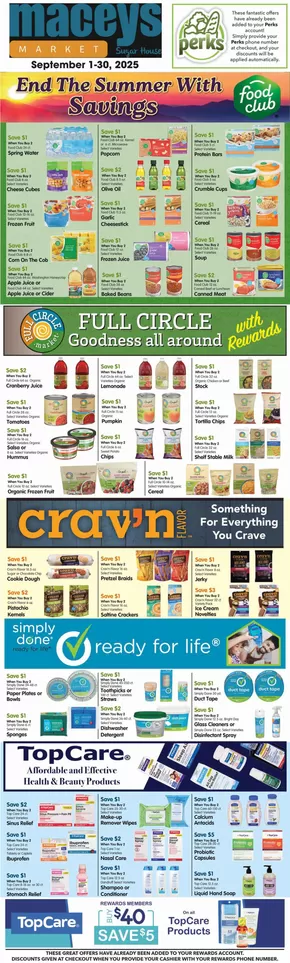 Maceys catalogue | Current bargains and offers | 2025-09-01T00:00:00.000Z - 2025-10-01T00:00:00.000Z