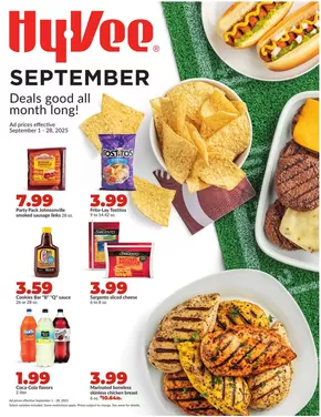 Hy-Vee catalogue in Trenton MO | Exclusive deals and bargains | 2025-09-01T00:00:00.000Z - 2025-09-28T00:00:00.000Z