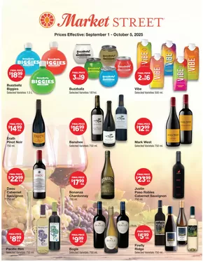 United Supermarkets catalogue | September Alcohol Flyer | 2025-09-01T00:00:00.000Z - 2025-10-05T00:00:00.000Z