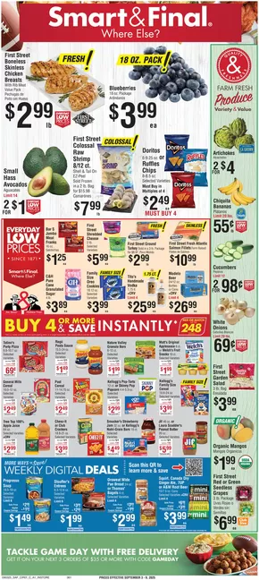Smart & Final catalogue | Attractive special offers for everyone | 2025-09-02T00:00:00.000Z - 2025-09-04T00:00:00.000Z