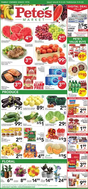 Pete's Fresh Market catalogue in Oak Park IL | Exclusive deals and bargains | 2025-09-03T00:00:00.000Z - 2025-09-09T00:00:00.000Z