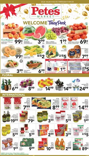 Pete's Fresh Market catalogue in Oak Park IL | Discover attractive offers | 2025-09-03T00:00:00.000Z - 2025-09-09T00:00:00.000Z
