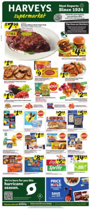 Harveys Supermarkets catalogue in Augusta GA | Top deals for all customers | 2025-09-03T00:00:00.000Z - 2025-09-09T00:00:00.000Z