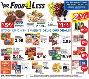 Food 4 Less catalogue | Save now with our deals | 2025-09-03T00:00:00.000Z - 2025-09-09T00:00:00.000Z