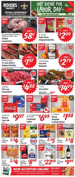 Rouses catalogue in Glendale AZ | Exclusive deals and bargains | 2025-08-27T00:00:00.000Z - 2025-09-03T00:00:00.000Z
