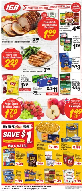 IGA catalogue in Clifton NJ | Great offer for all customers | 2025-09-03T00:00:00.000Z - 2025-09-09T00:00:00.000Z