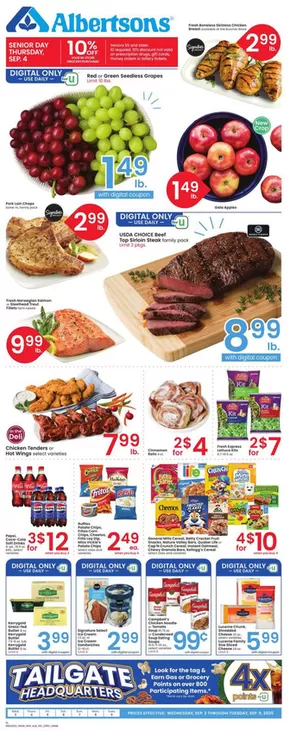 Current special promotions