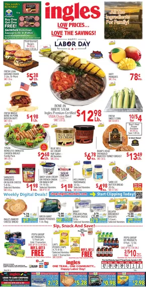 Ingles Markets catalogue in Stone Mountain GA | Great discounts on selected products | 2025-09-02T00:00:00.000Z - 2025-09-16T00:00:00.000Z