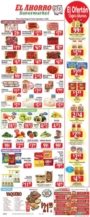 El Ahorro catalogue in Dallas TX | Great discounts on selected products | 2025-09-02T00:00:00.000Z - 2025-09-16T00:00:00.000Z