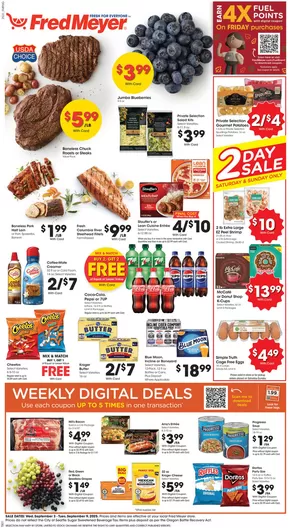 Fred Meyer catalogue in Charlotte NC | Top deals and discounts | 2025-09-03T00:00:00.000Z - 2025-09-09T00:00:00.000Z