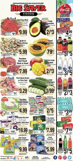 Big Saver Foods Weekly Special