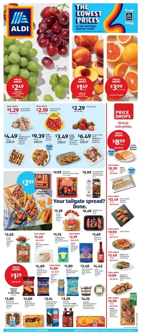 Aldi catalogue in Youngstown OH | Weekly Ad | 2025-09-03T00:00:00.000Z - 2025-09-09T00:00:00.000Z
