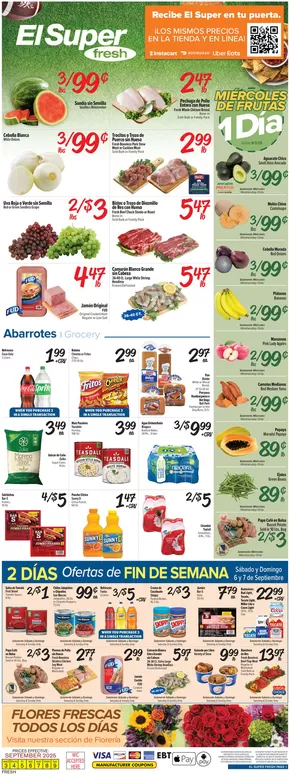 El Super catalogue in Escondido CA | Offers for bargain hunters | 2025-09-03T00:00:00.000Z - 2025-09-09T00:00:00.000Z