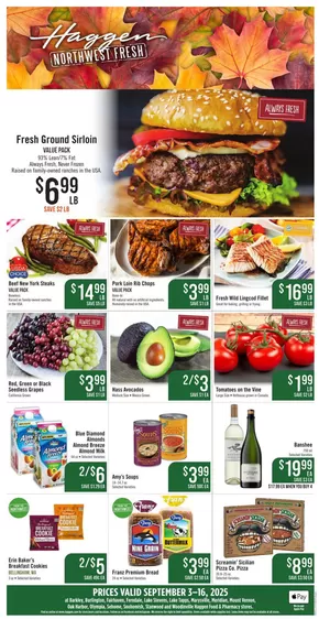 Haggen Food catalogue in Houston TX | Weekly Flyer | 2025-09-03T00:00:00.000Z - 2025-09-16T00:00:00.000Z