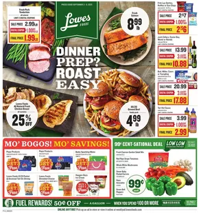 Lowes Foods catalogue in Columbus OH | Weekly Ad | 2025-09-03T00:00:00.000Z - 2025-09-09T00:00:00.000Z