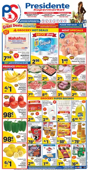 Presidente catalogue | Current special promotions | 2025-09-03T00:00:00.000Z - 2025-09-17T00:00:00.000Z