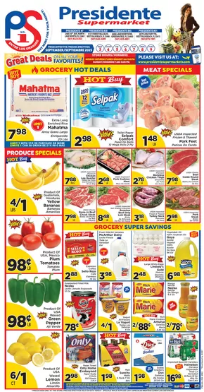Presidente catalogue | Exclusive bargains | 2025-09-03T00:00:00.000Z - 2025-09-17T00:00:00.000Z