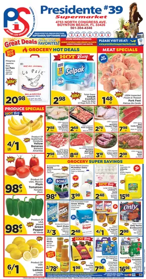 Presidente catalogue | Top deals and discounts | 2025-09-03T00:00:00.000Z - 2025-09-17T00:00:00.000Z