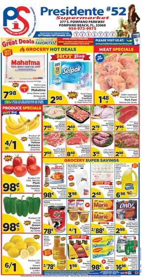 Presidente catalogue in Bartonsville PA | Great discounts on selected products | 2025-09-03T00:00:00.000Z - 2025-09-17T00:00:00.000Z
