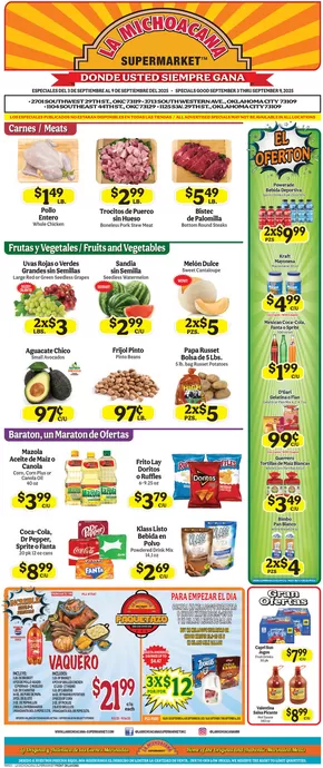 La Michoacana catalogue in Houston TX | Great offer for bargain hunters | 2025-09-03T00:00:00.000Z - 2025-09-17T00:00:00.000Z
