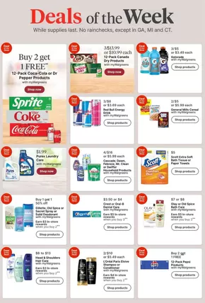 Walgreens catalogue in Macon GA | Special offers for you | 2025-09-07T00:00:00.000Z - 2025-09-13T00:00:00.000Z