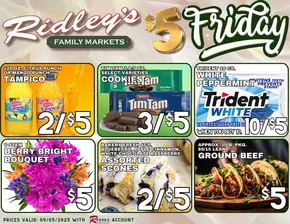 Ridley's Family Markets catalogue in Star ID | Ridley's Family Markets weekly ad | 2025-09-02T00:00:00.000Z - 2025-09-08T00:00:00.000Z