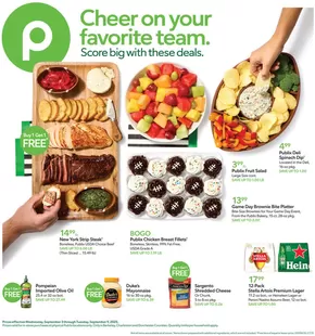 Publix catalogue in Hempstead TX | Current deals and offers | 2025-09-03T00:00:00.000Z - 2025-09-09T00:00:00.000Z