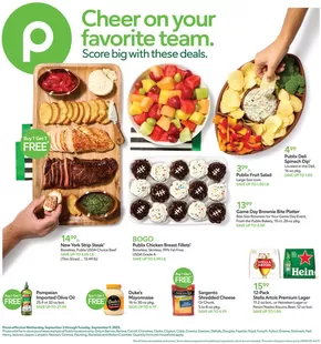Publix catalogue in Salisbury NC | Current deals and offers | 2025-09-03T00:00:00.000Z - 2025-09-09T00:00:00.000Z