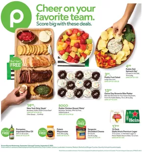 Publix catalogue in Rushville IL | Current deals and offers | 2025-09-03T00:00:00.000Z - 2025-09-09T00:00:00.000Z