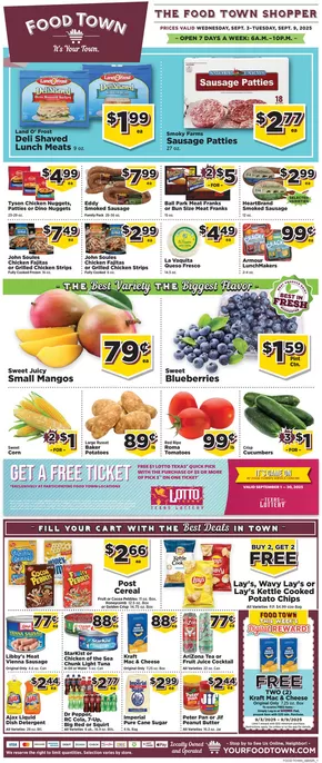 Food Town Advo Two Page