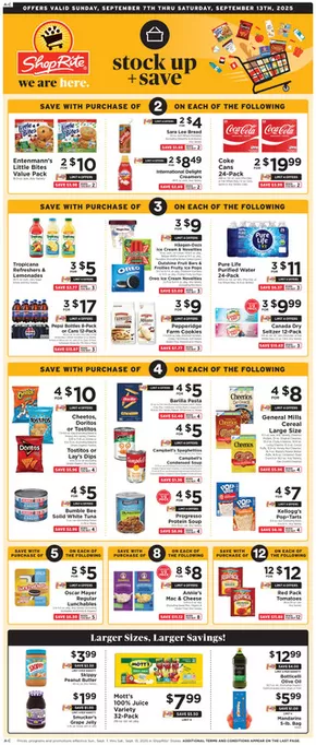 ShopRite catalogue in Old Bridge NJ | Top offers for all bargain hunters | 2025-09-04T00:00:00.000Z - 2025-09-13T00:00:00.000Z