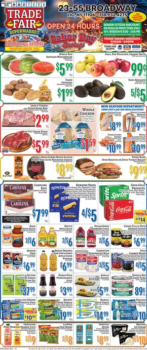 Trade Fair Supermarket catalogue in East Elmhurst NY | Save now with our deals | 2025-09-04T00:00:00.000Z - 2025-09-18T00:00:00.000Z