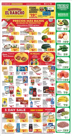Supermercado El Rancho catalogue in Fort Worth TX | Special offers for you | 2025-09-04T00:00:00.000Z - 2025-09-18T00:00:00.000Z