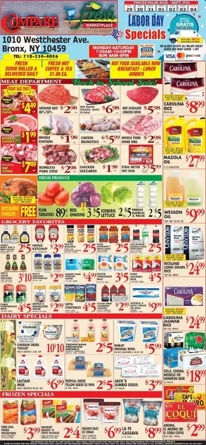 Compare Foods catalogue | Great discounts on selected products | 2025-09-04T00:00:00.000Z - 2025-09-18T00:00:00.000Z