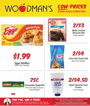 Woodman's catalogue | Current special promotions | 2025-09-04T00:00:00.000Z - 2025-09-18T00:00:00.000Z