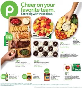 Publix catalogue | Great offer for bargain hunters | 2025-09-04T00:00:00.000Z - 2025-09-10T00:00:00.000Z