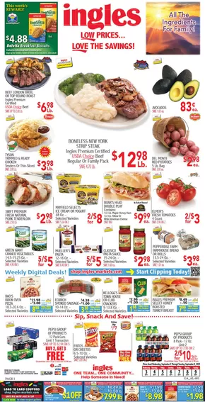 Ingles Markets catalogue in Watauga TN | Ingles Markets weekly ad | 2025-09-04T00:00:00.000Z - 2025-09-18T00:00:00.000Z