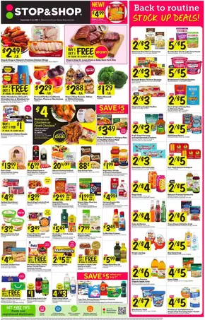 Stop&Shop catalogue in Berkeley Heights NJ | Top deals and discounts | 2025-09-05T00:00:00.000Z - 2025-09-11T00:00:00.000Z