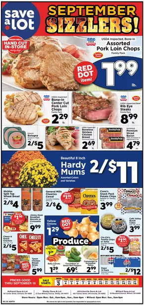 Save a Lot catalogue in Jackson MS | Great offer for bargain hunters | 2025-09-03T00:00:00.000Z - 2025-09-16T00:00:00.000Z
